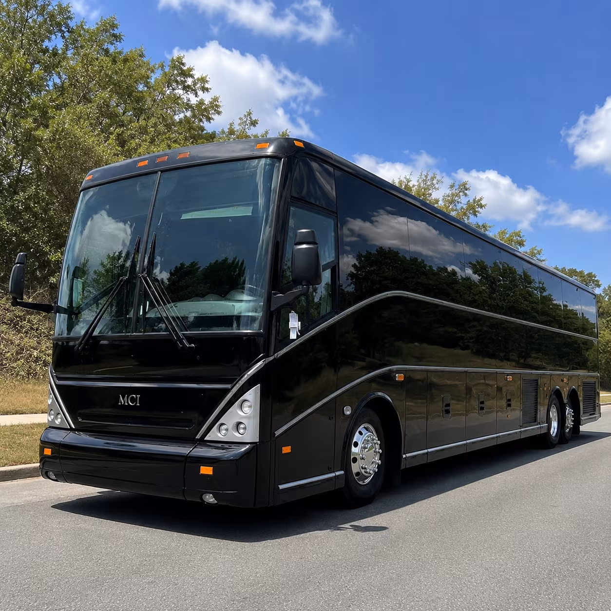 charter buses for veterans affairs and military ceremony transportation near frederick