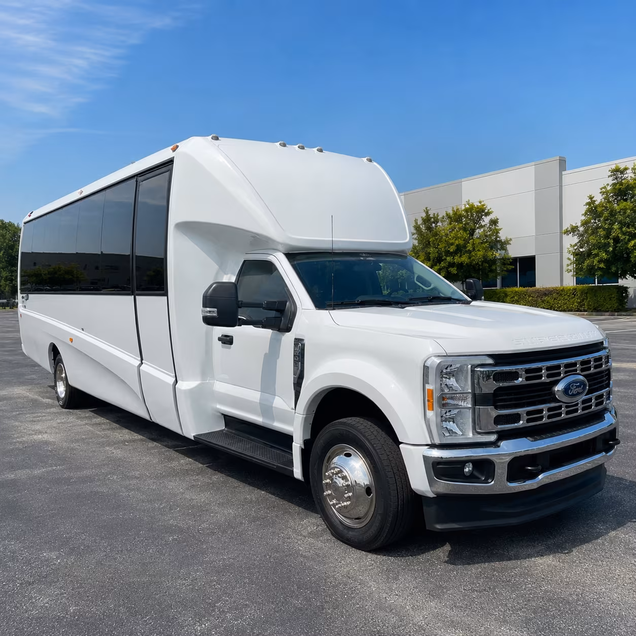 corporate shuttle buses and conference transportation in frederick