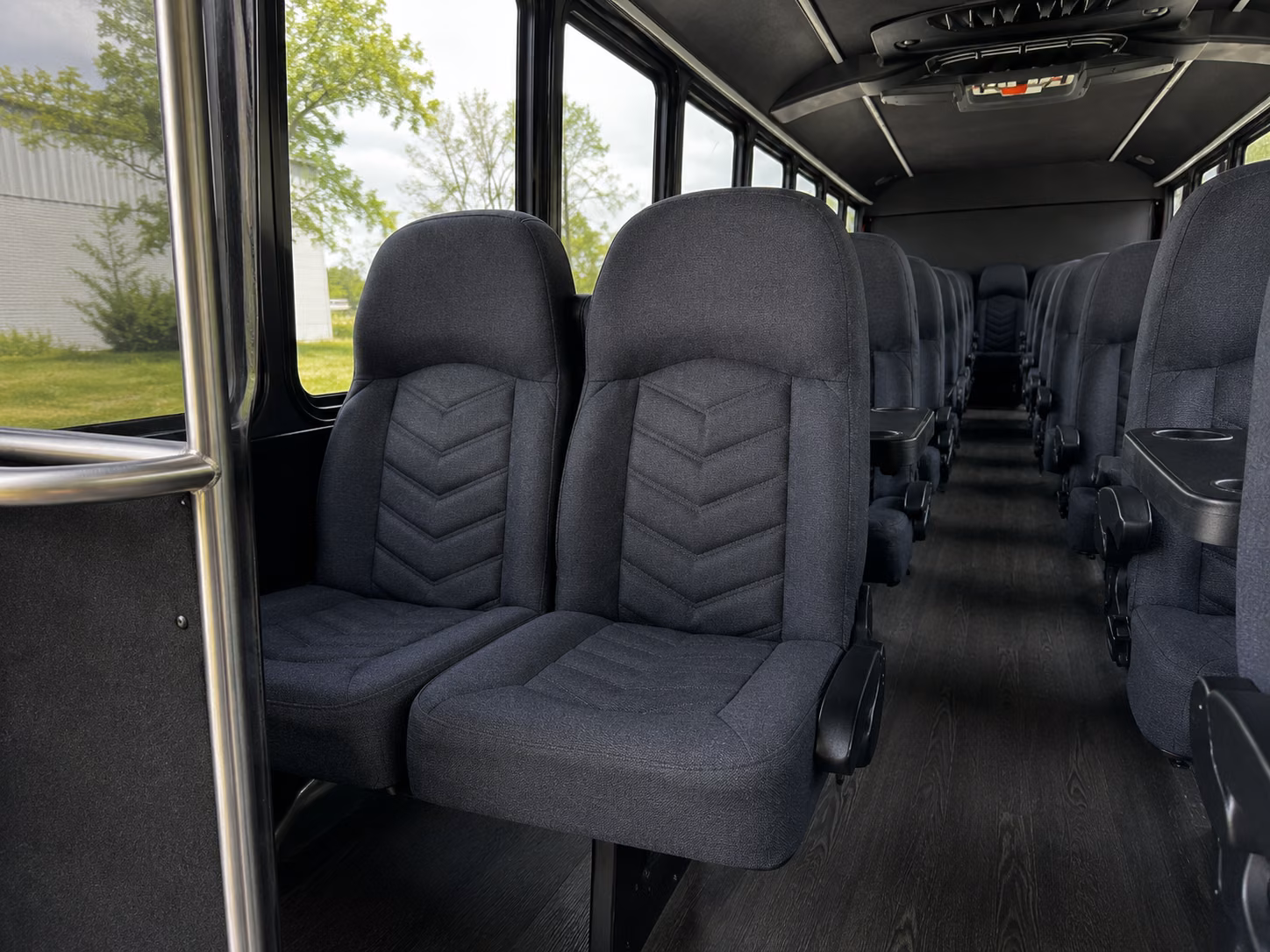 frederick 15 passenger minibus interior