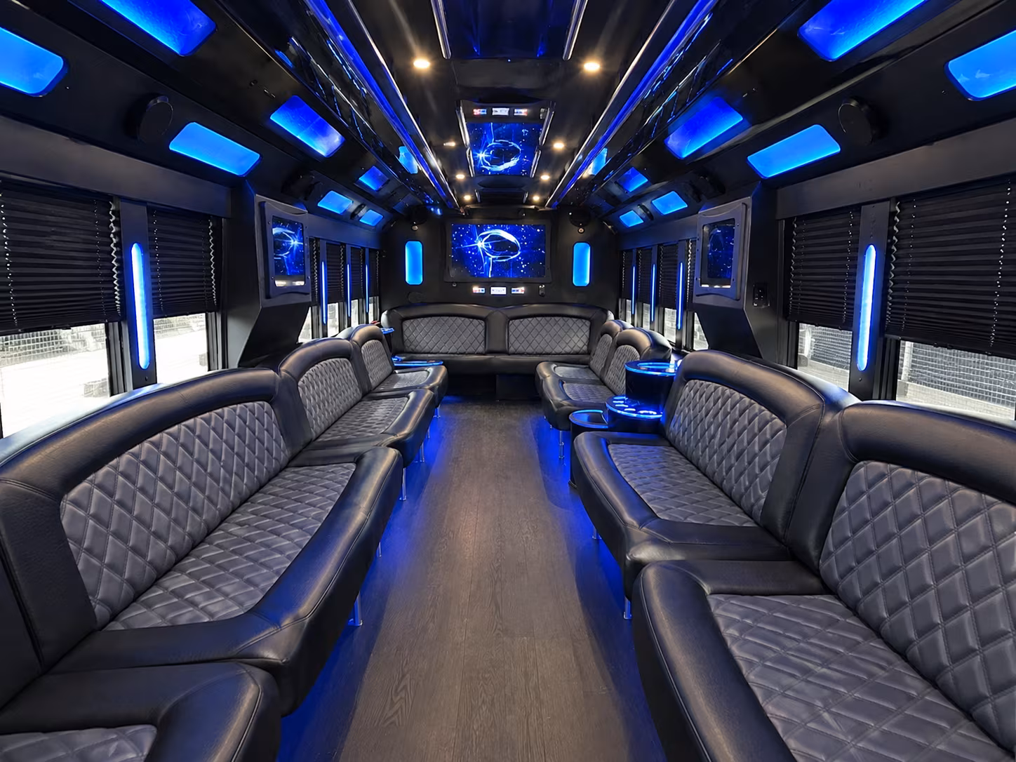 frederick holiday party bus rental