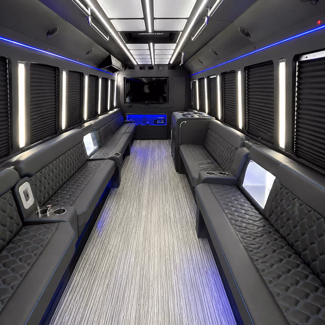 frederick night out party bus rental