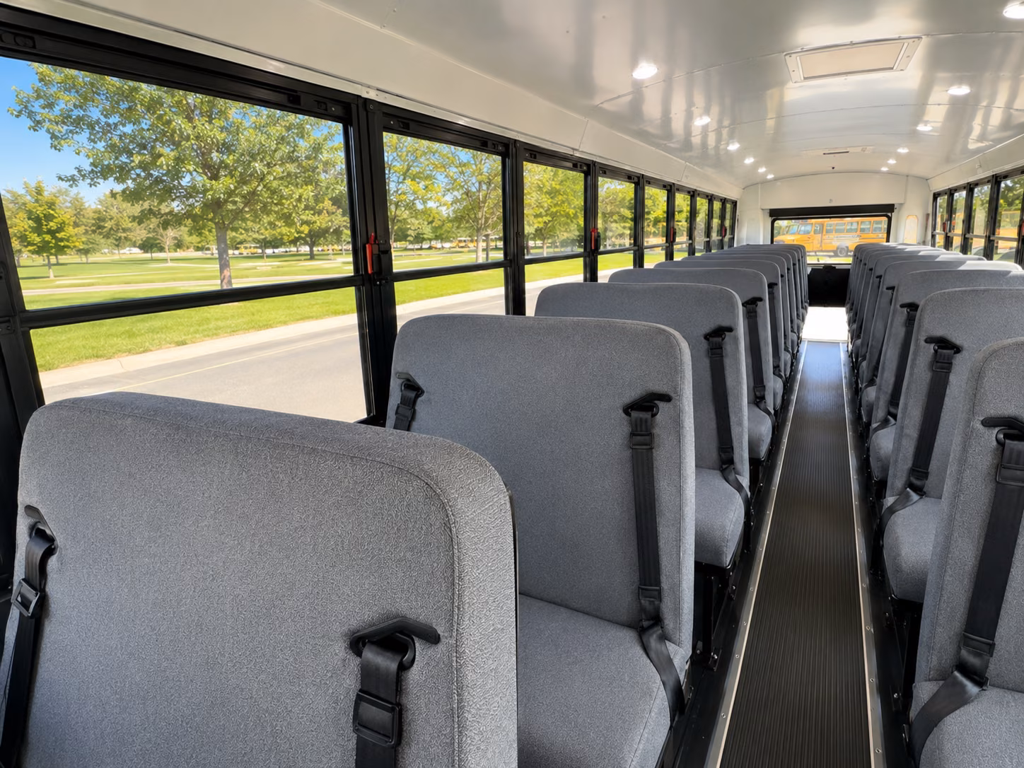 frederick school bus inside