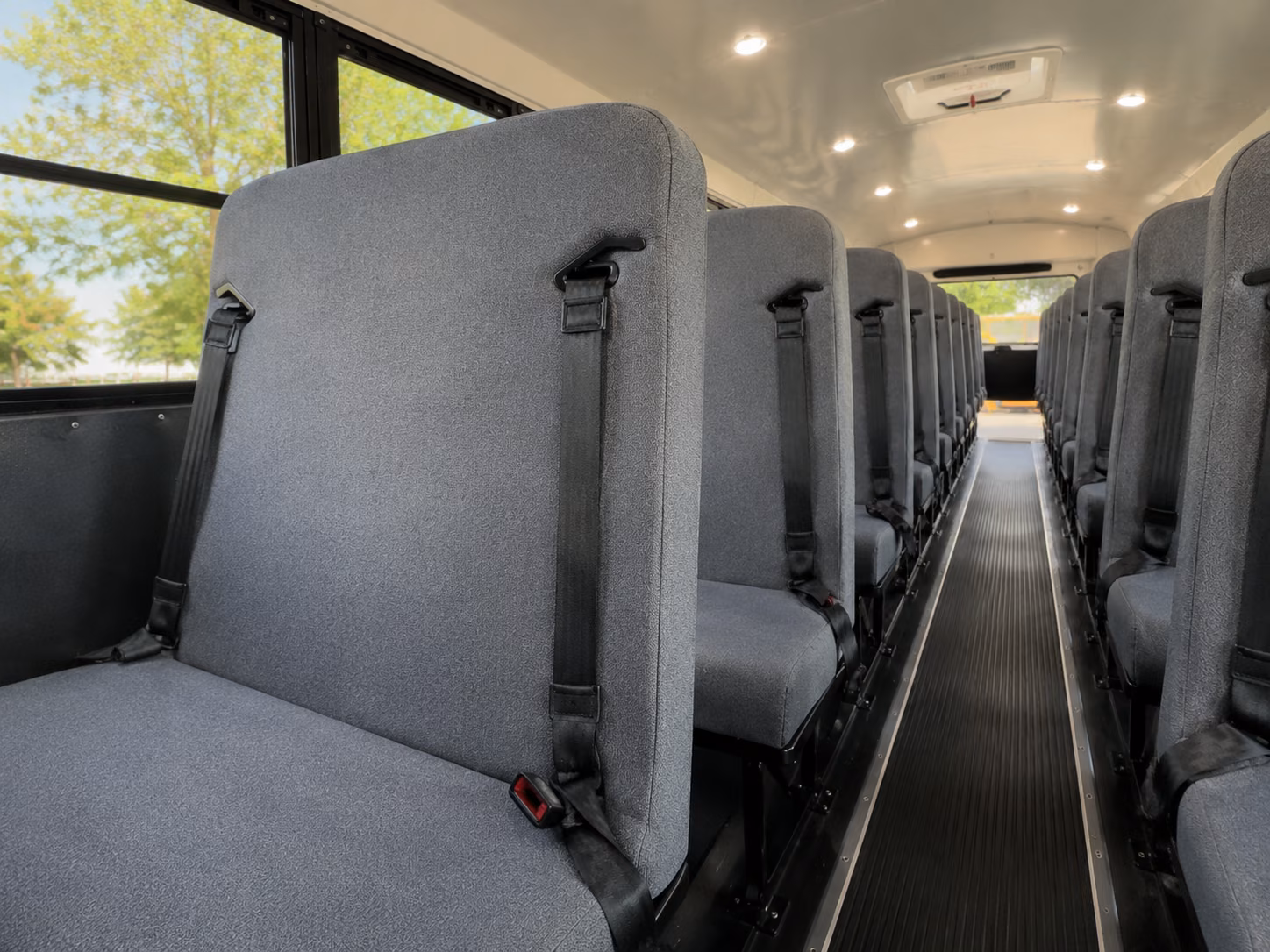 frederick school bus interior