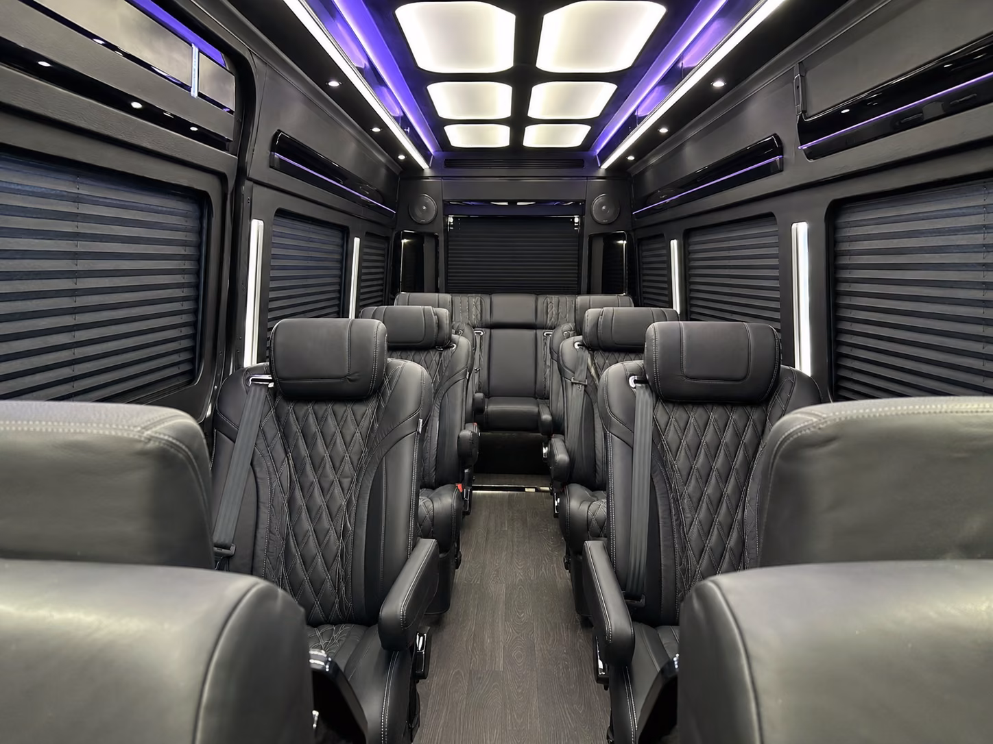 frederick sprinter van with driver inside