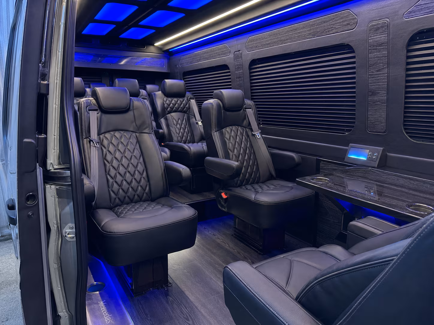 sprinter van transportation for groups and events across frederick