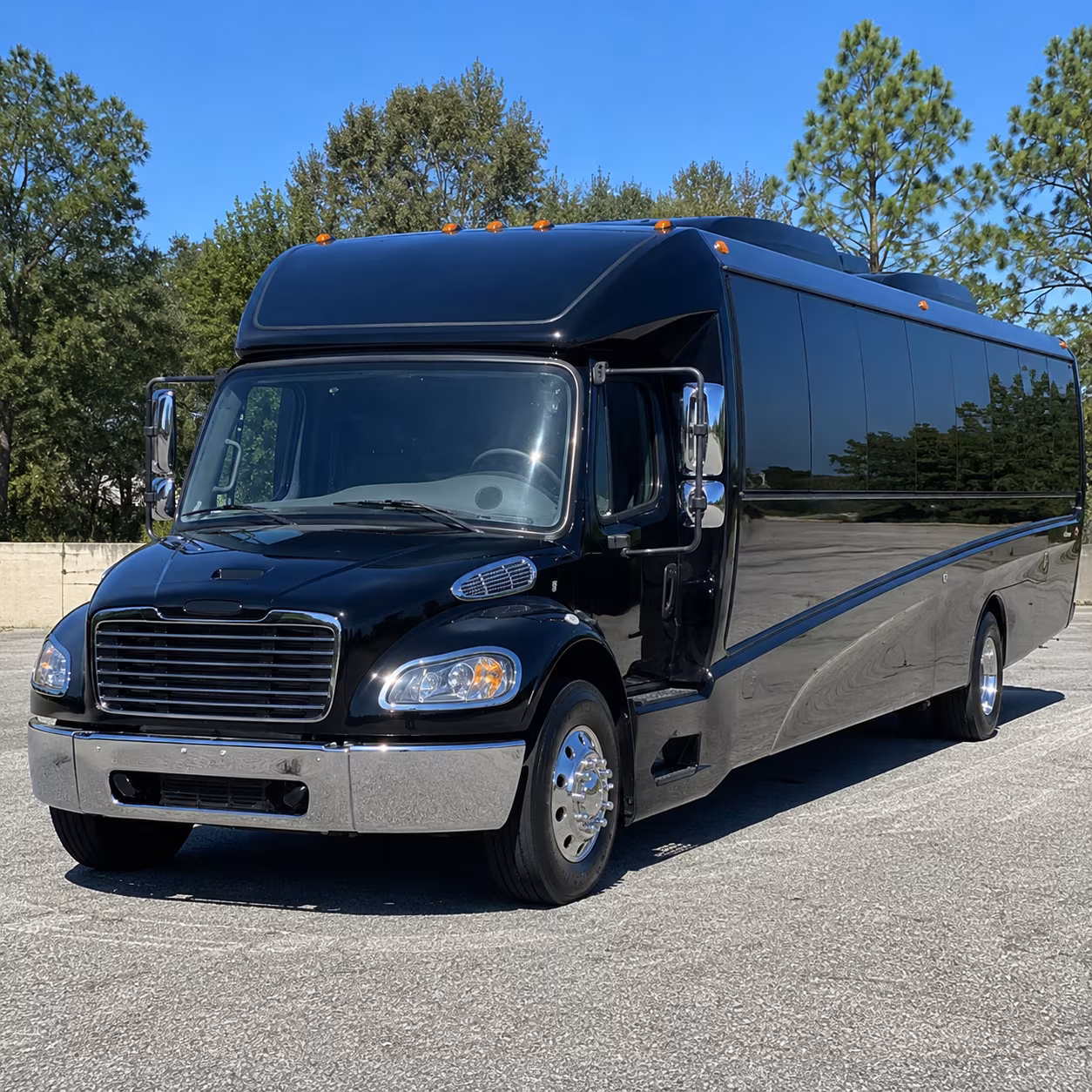 transportation buses for bands performers and touring groups in frederick